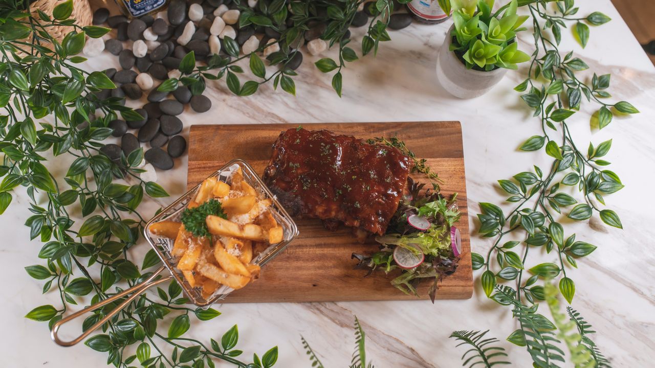 BBQ Pork Ribs (Half)