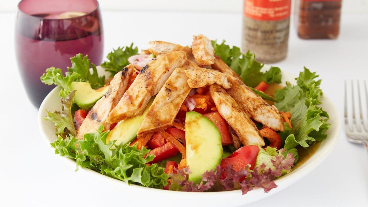 Grilled Chicken Breast Salad