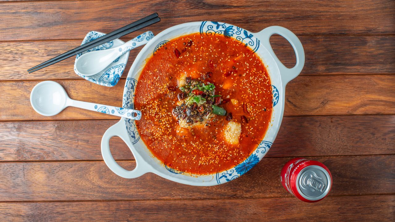 Sichuan Style Fish Fillets in Hot Chili Oil