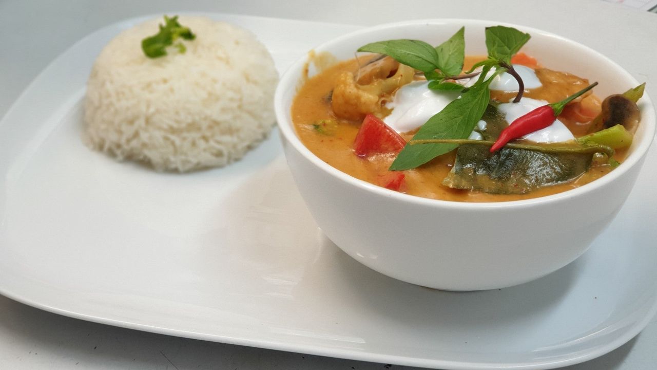 Red Curry with Rice