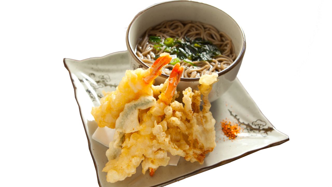 Prawn Tempura Noodle Soup