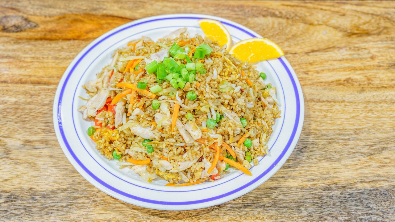 Satay Chicken Fried Rice