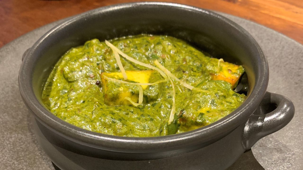 7. Palak Paneer