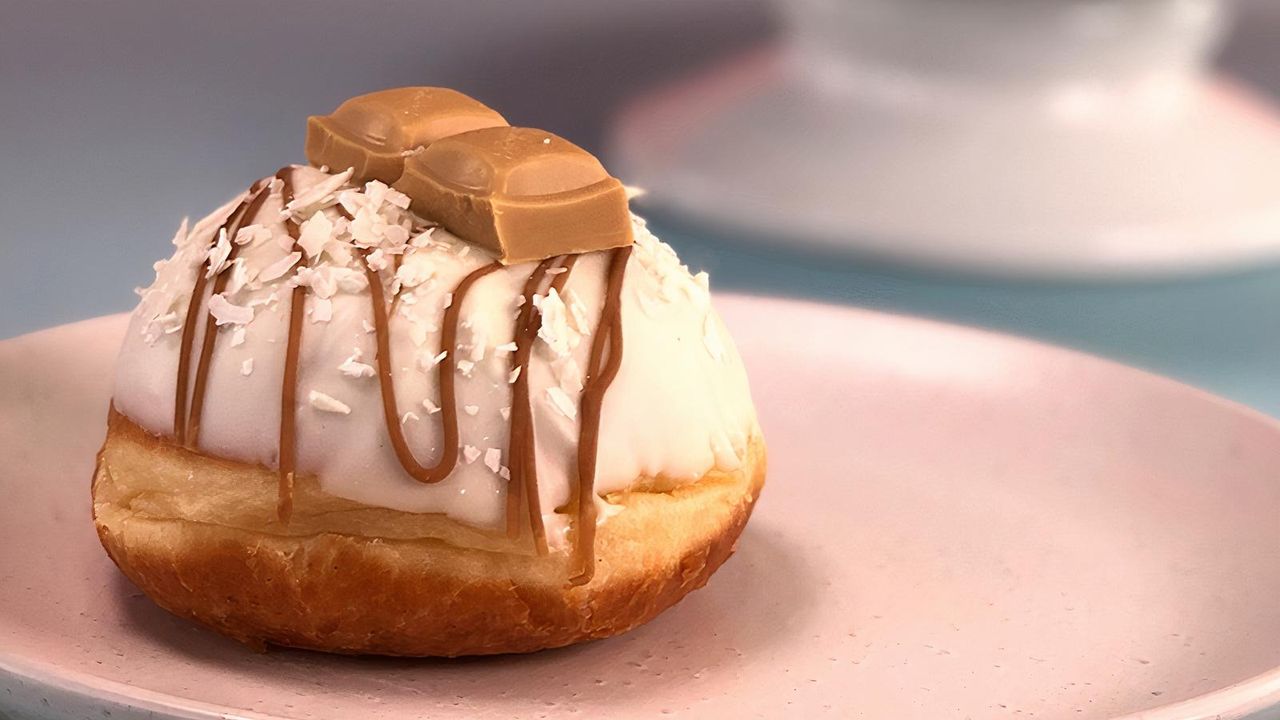 Caramilk Donut