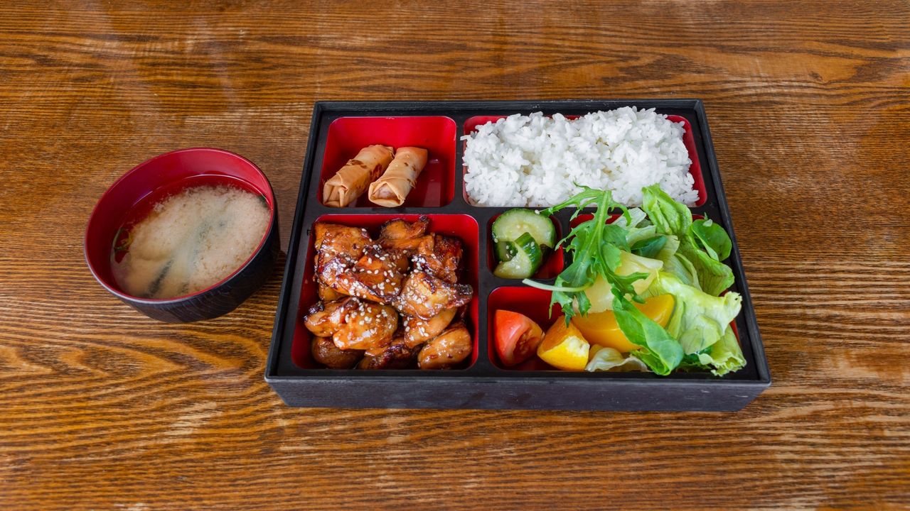 Teriyaki Chicken Rice n Salad