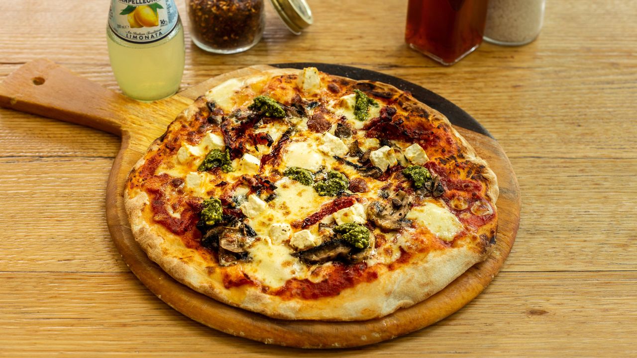 12" Mushroom, Feta & Pesto
