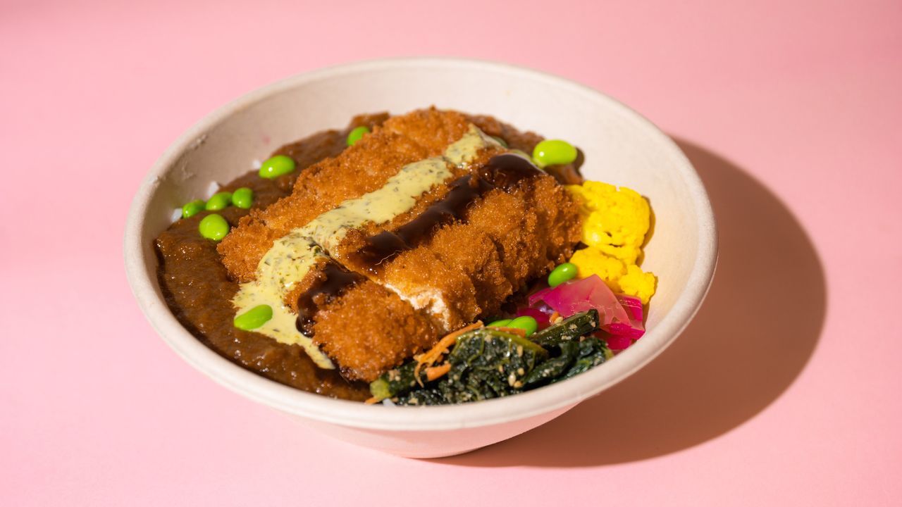 Smoked Tofu Katsu Curry
