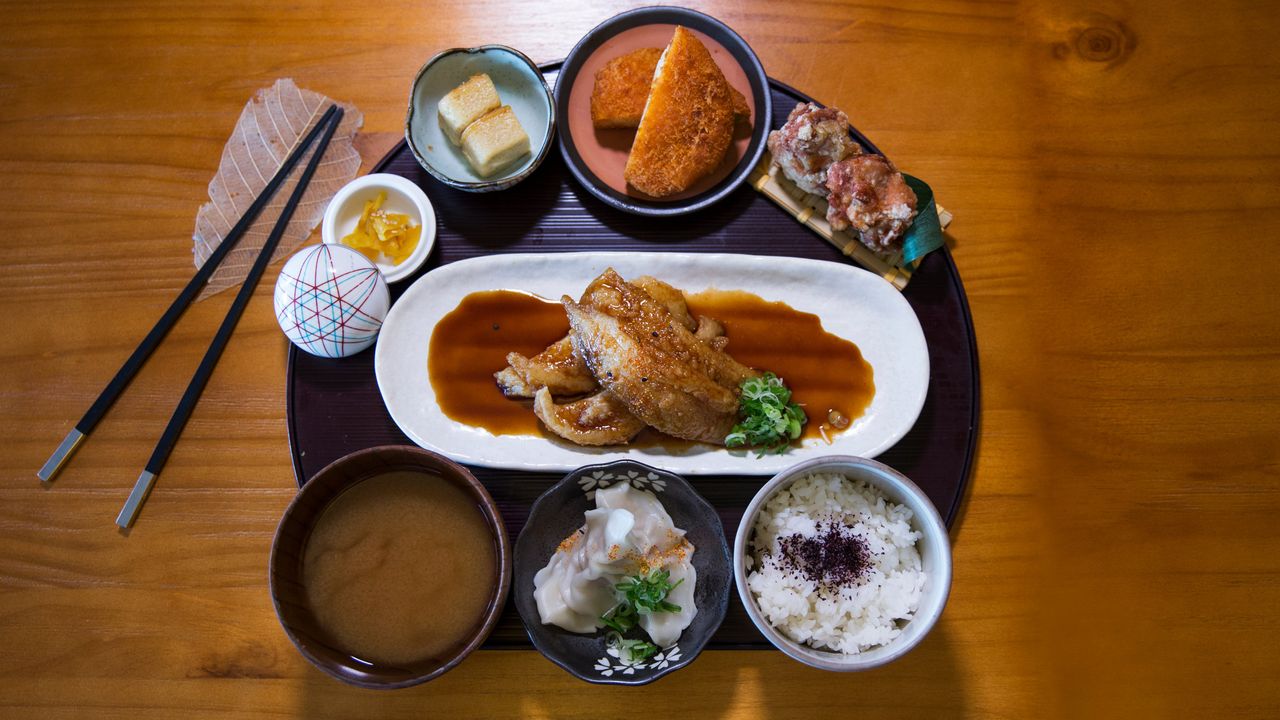 Fish Teriyaki Bento