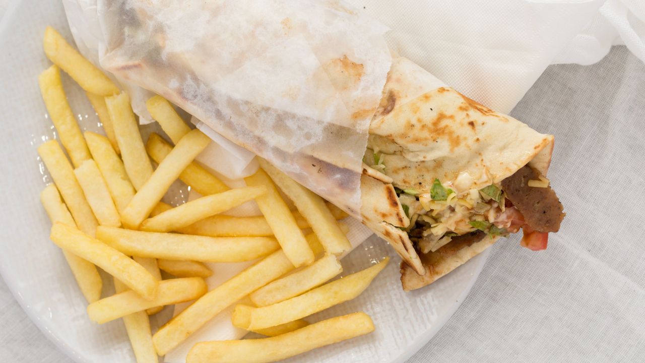 Beef Kebab Roll