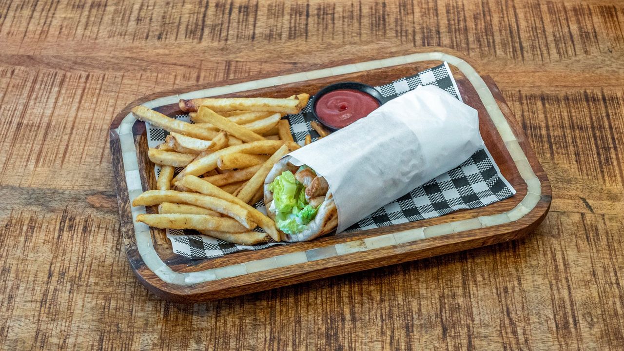 Chicken Souvlaki Wrap