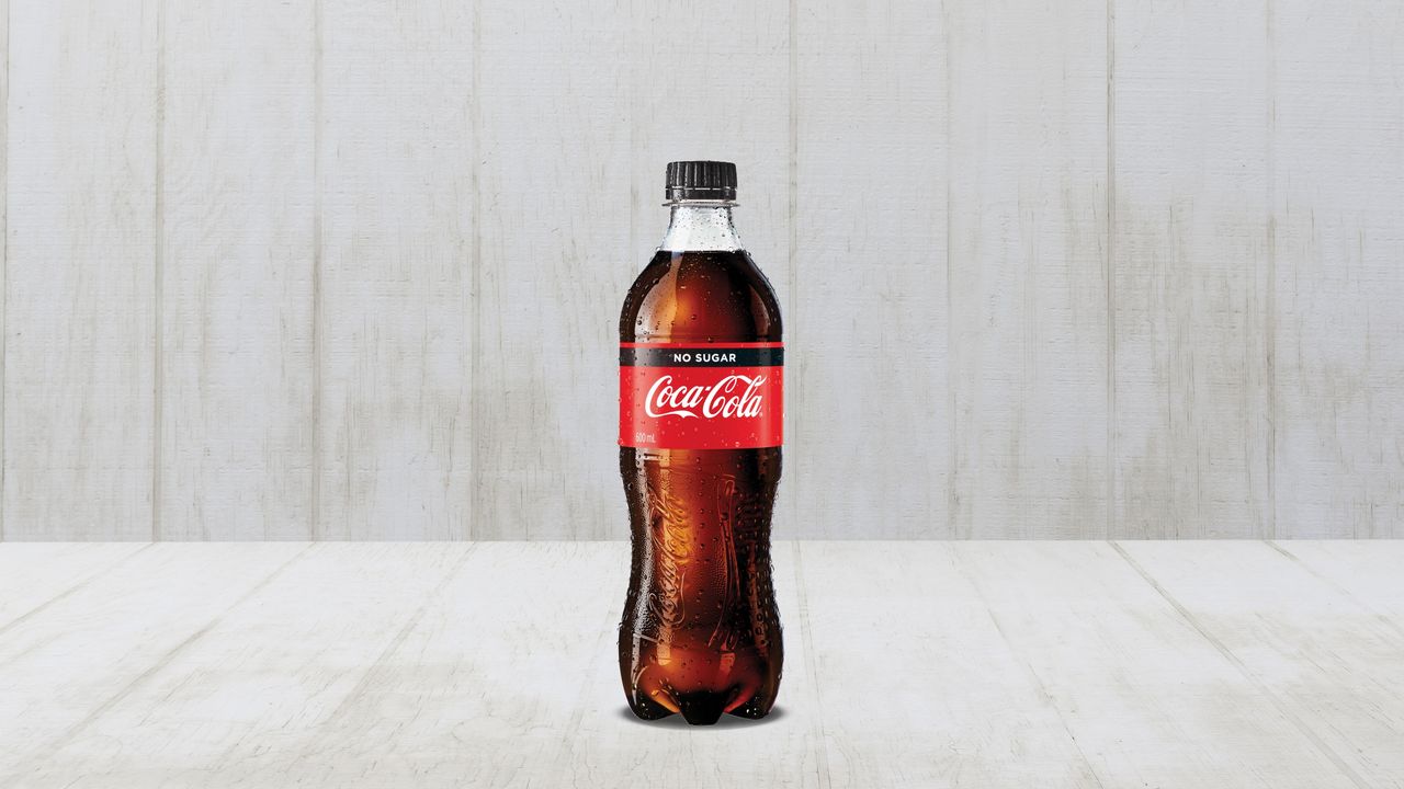 Coca-Cola No Sugar 600ml Bottle
