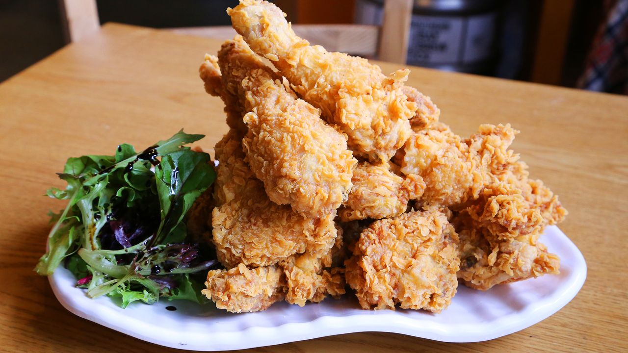 1. Fried Crispy Chicken