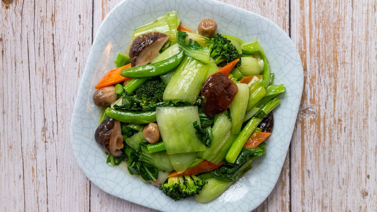 Stir Fried Mixed Asian Vegetables
