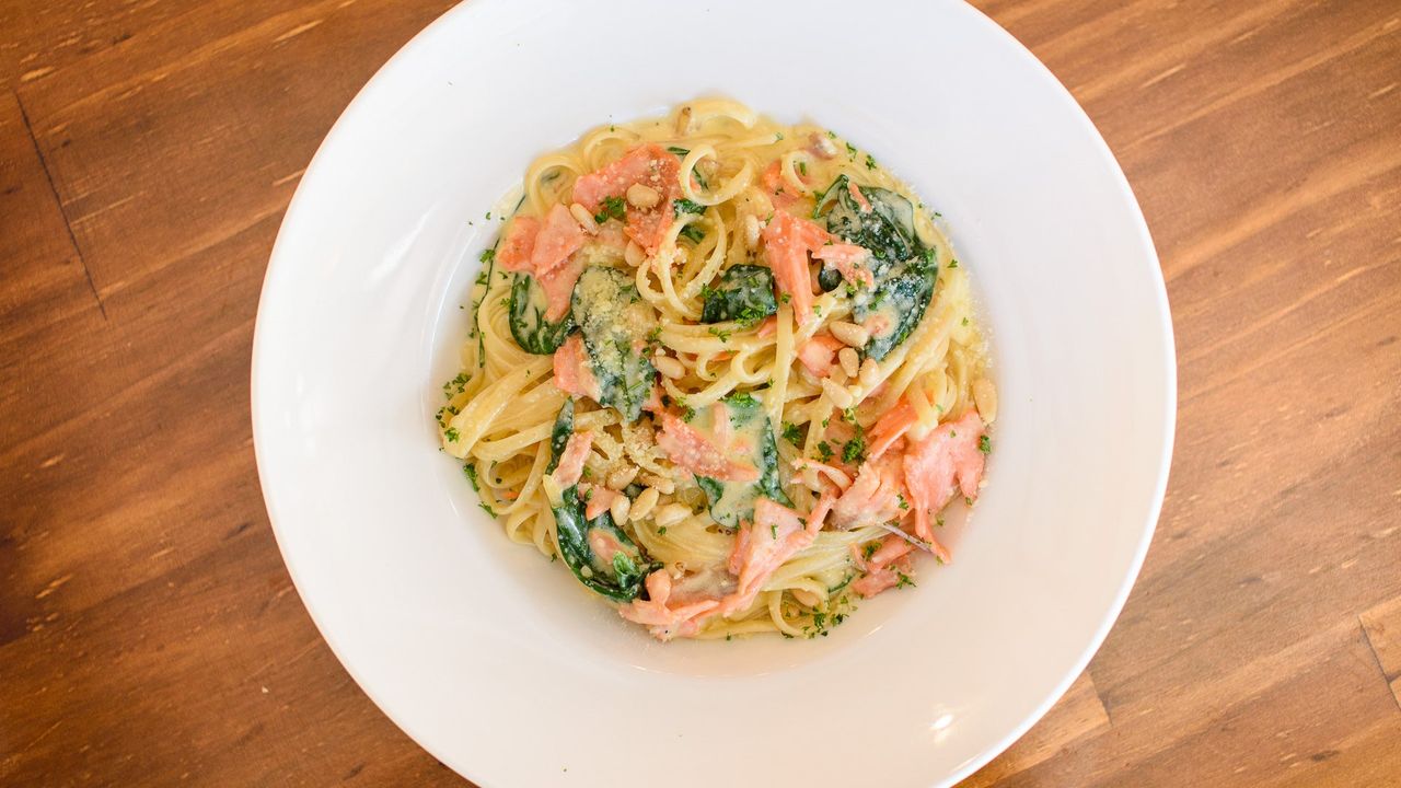 Smoked Salmon Pasta