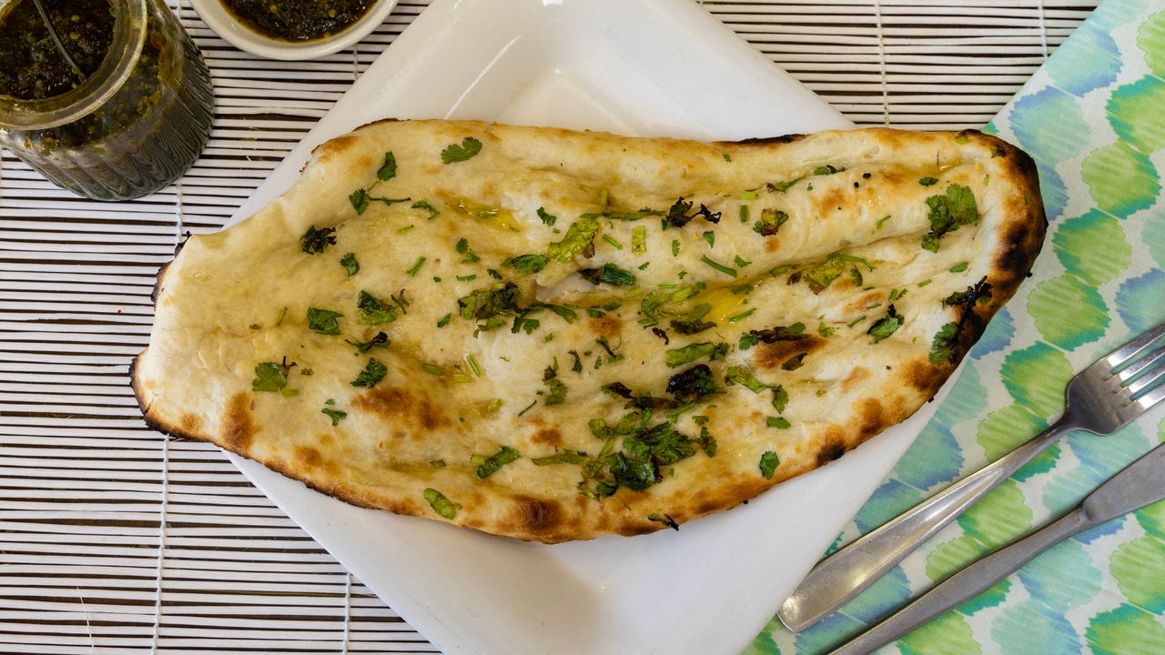 Coriander Naan