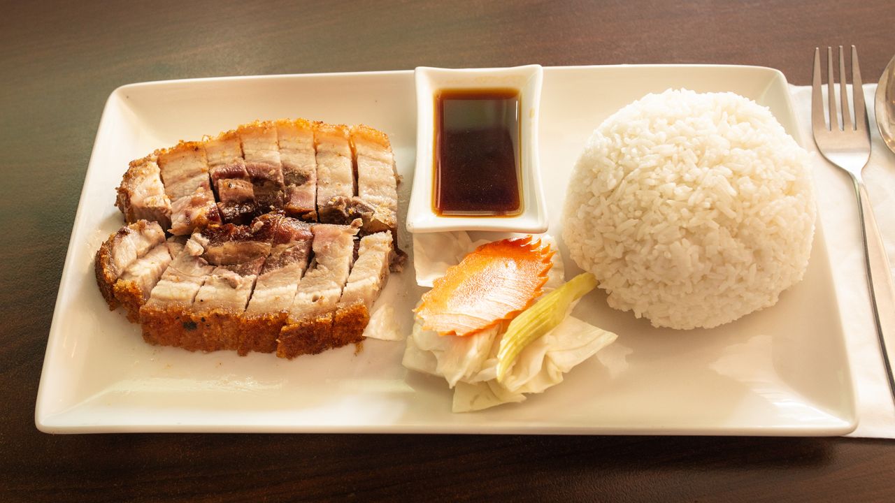 Roast Pork on Rice