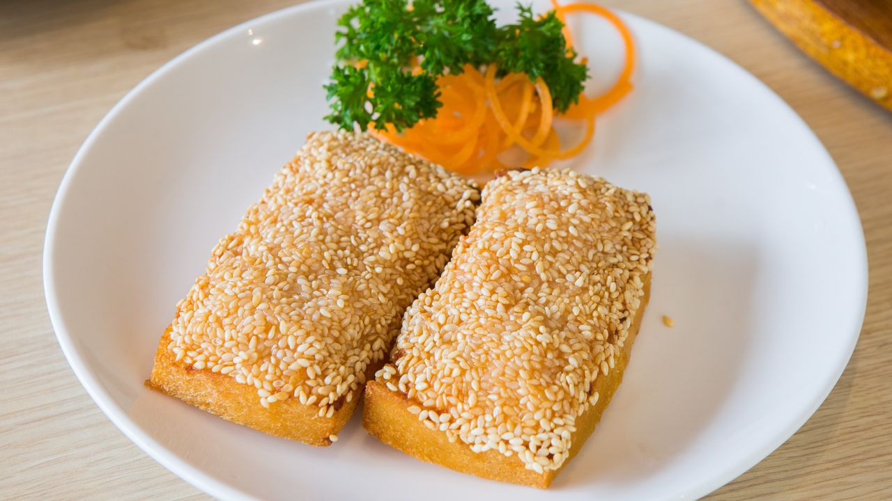 Sesame Prawn