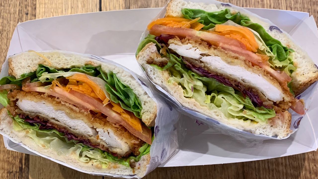 Chicken Vegetable Sandwich