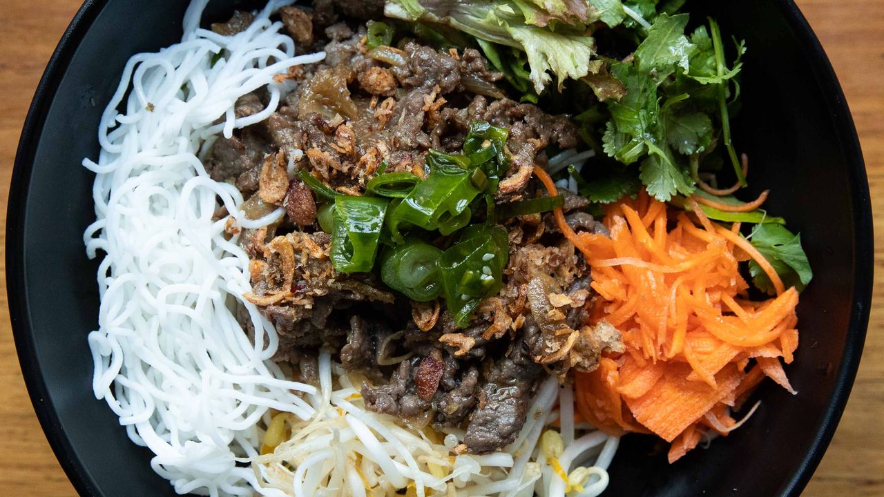 Lemongrass Beef (Grass-Fed) Vermicelli Salad (GF)
