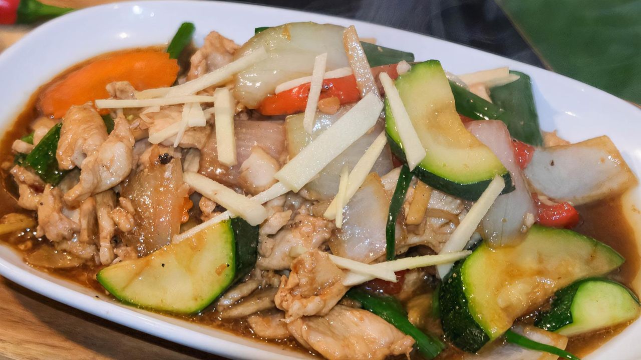 Pad Ginger