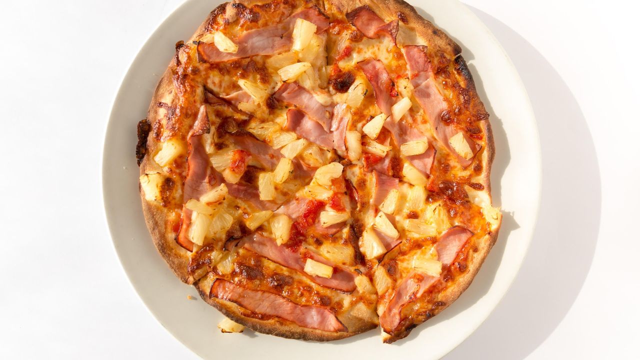 Ham and Pineapple Pizza