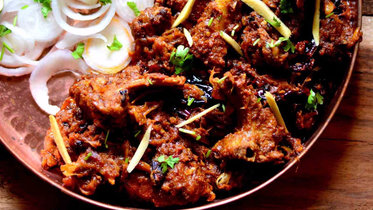 Amritsari Bhuna Goat