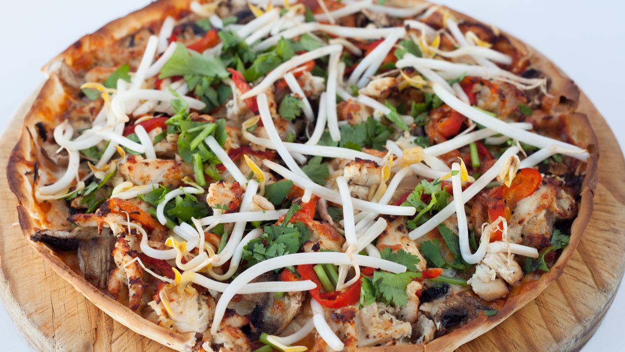 Thai Chicken Pizza