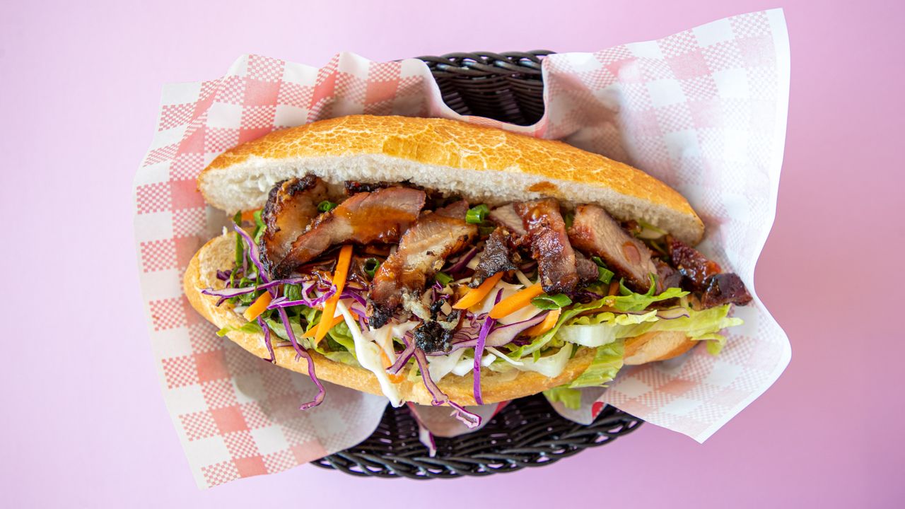 Honey Pork Baguette
