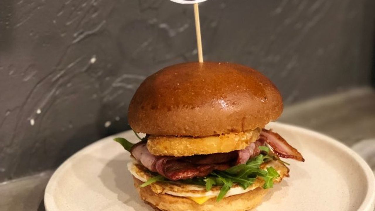 Bacon N Hash Burger