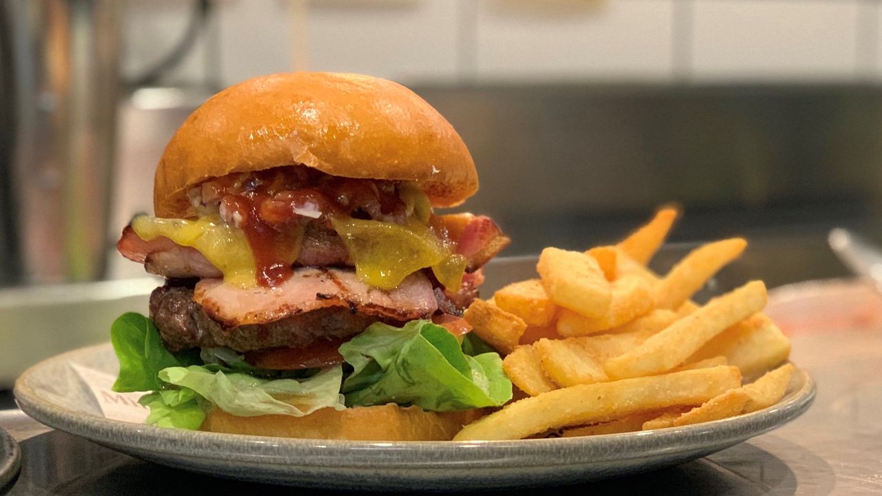 Flame Grilled Cheese Burger