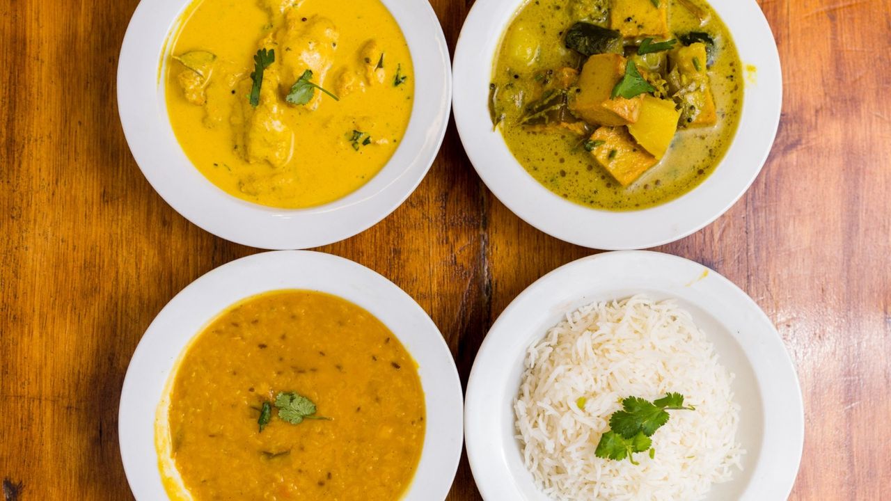 Choice of 2 Curry for the Day with Rice