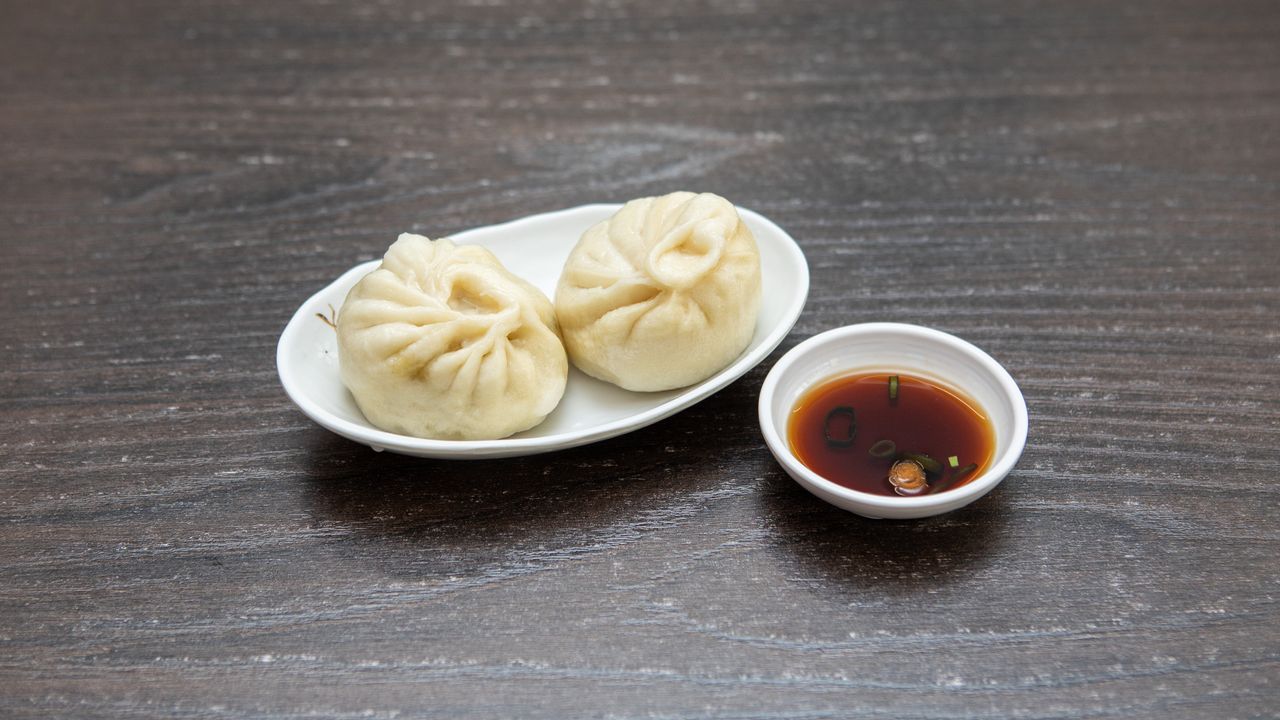 Vegetables Steamed Dumpling (V) (2 Pieces)