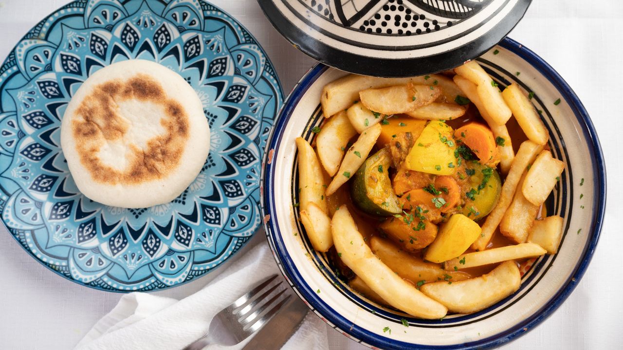 Moroccan Berber Vegetable Tajine