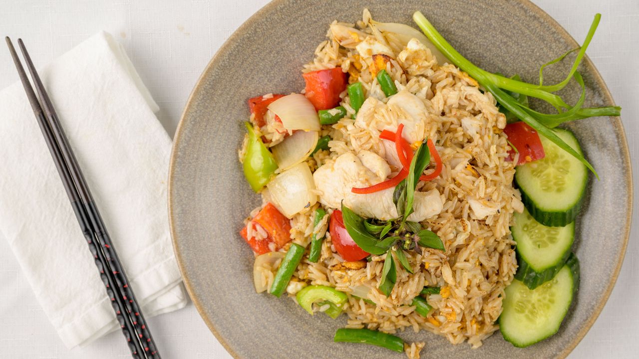 Green Curry Fried Rice
