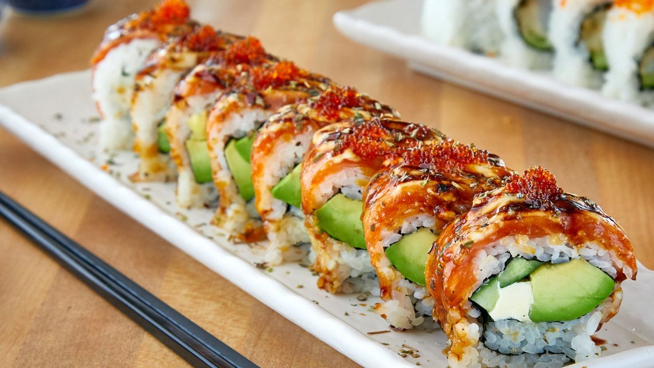 Grilled Salmon Roll