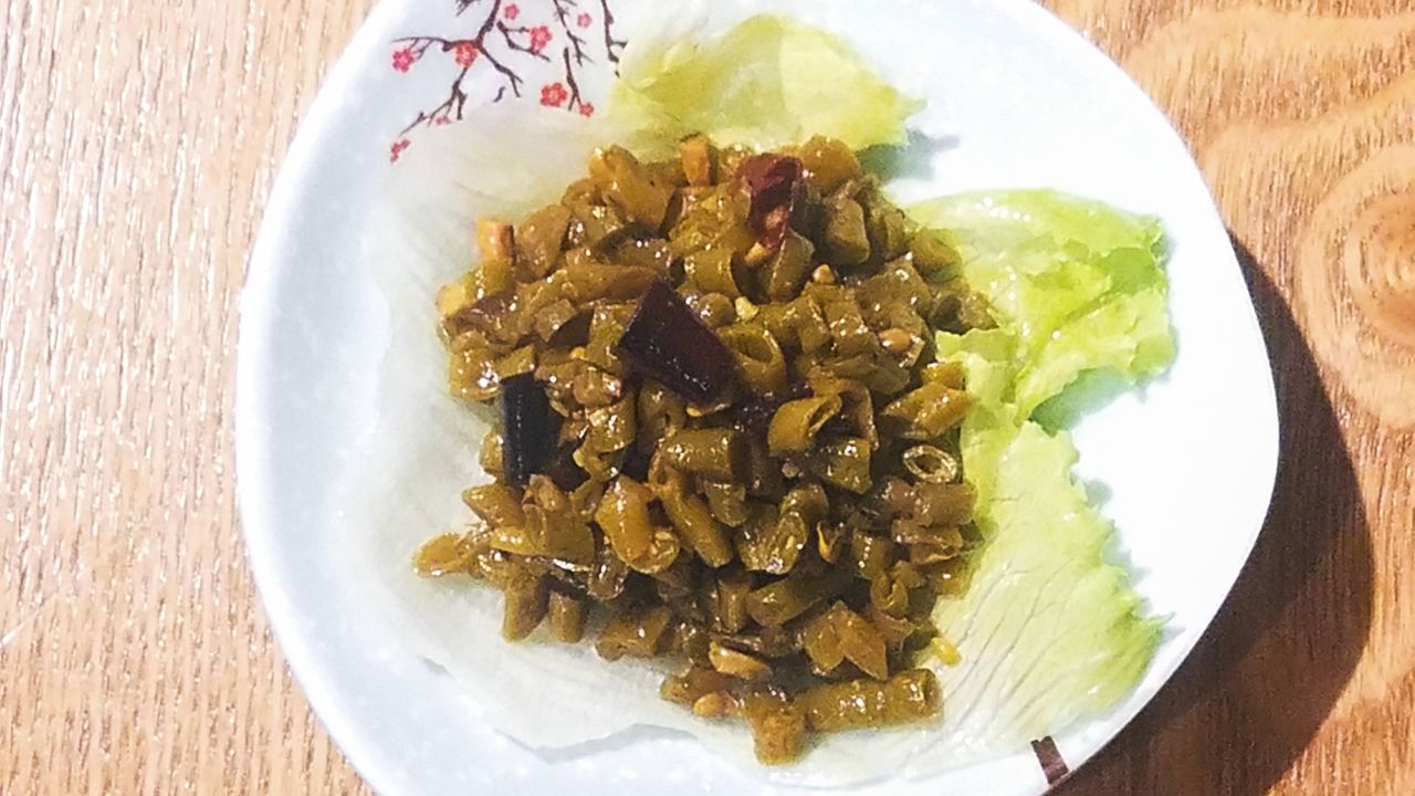 66. Pickled Diced Bean (V) 🌶️ 酸豆角