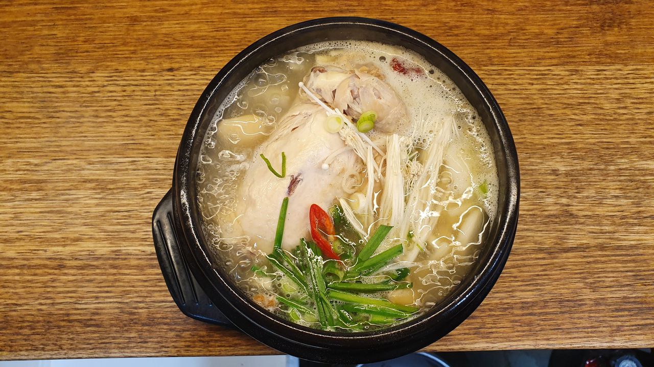 Samgye-Tang with Rice