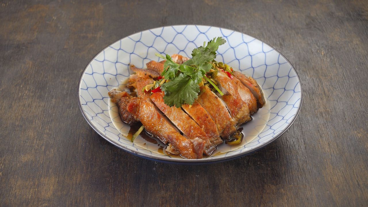 405 Crispy Boneless Chicken in Shandong Sauce