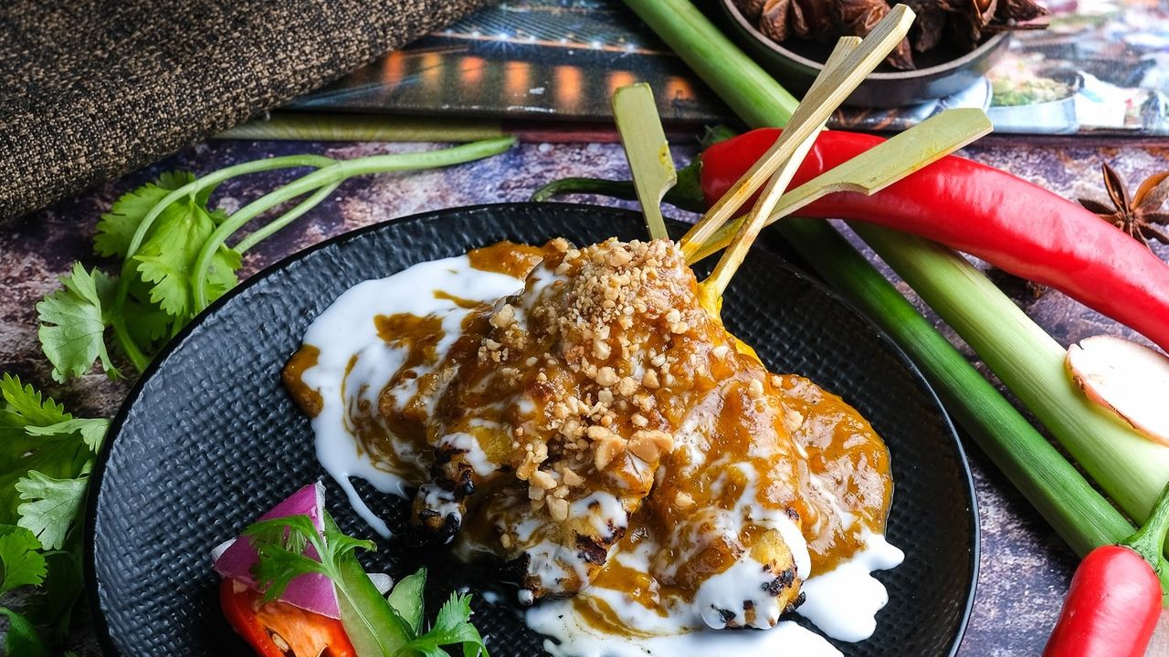 Chicken Satay (4 Pcs)