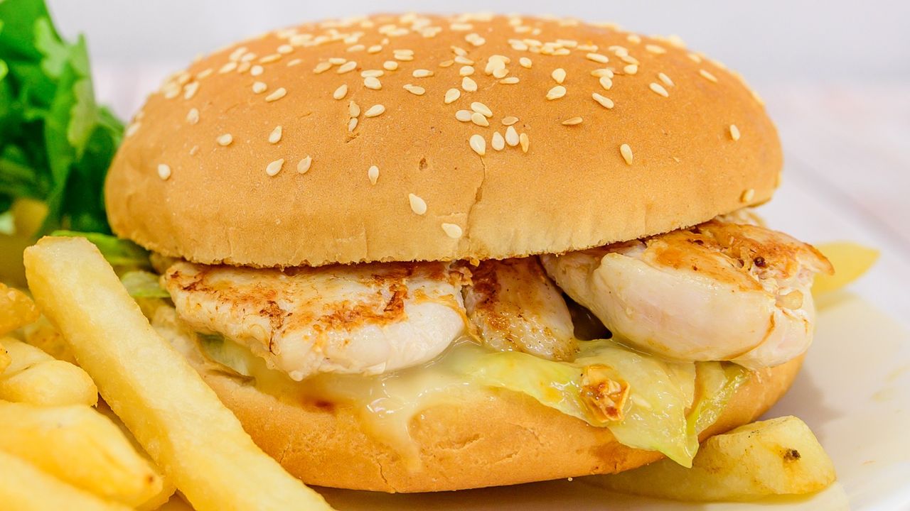 Grilled Chicken Burger