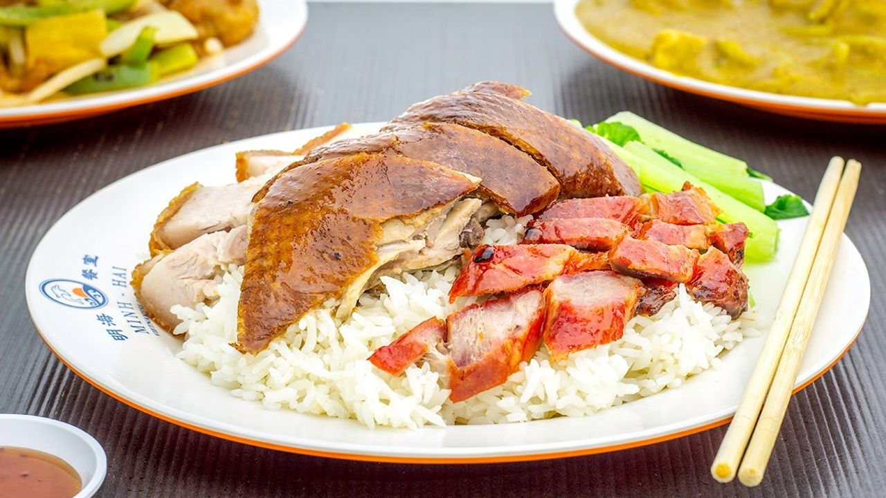 BBQ Pork, Roast Duck, and Roast Pork