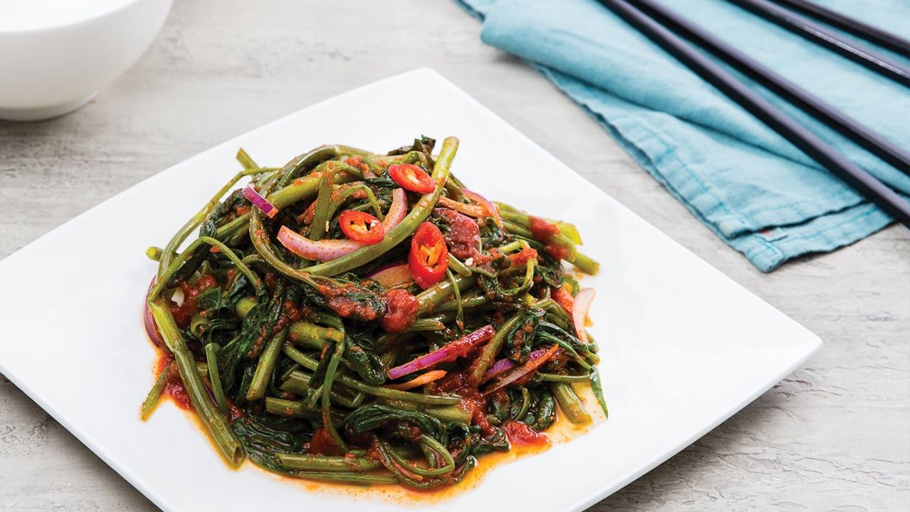 Sambal Spinach (Kang Kung)
