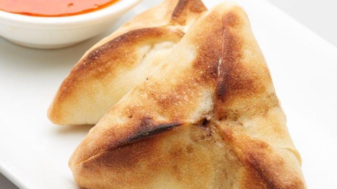 Mini Vegan Spinach Triangles