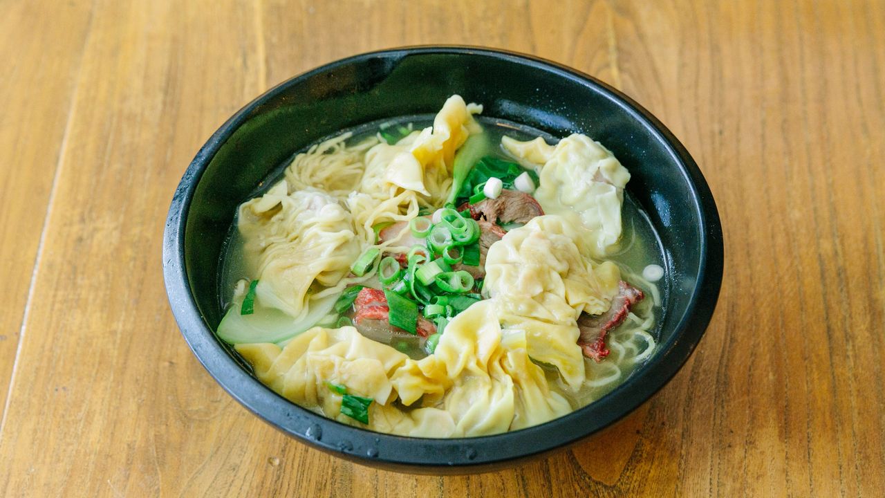 Prawn Wontons in Soup