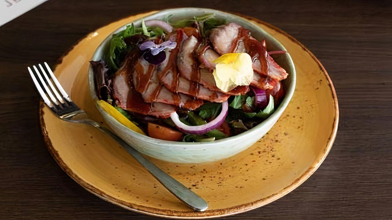 Barbecue Pork Salad