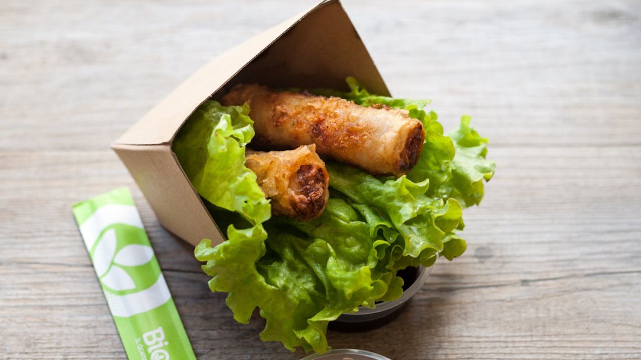 Vegetarian Fried Rice Paper Spring Rolls (VG) (GF)