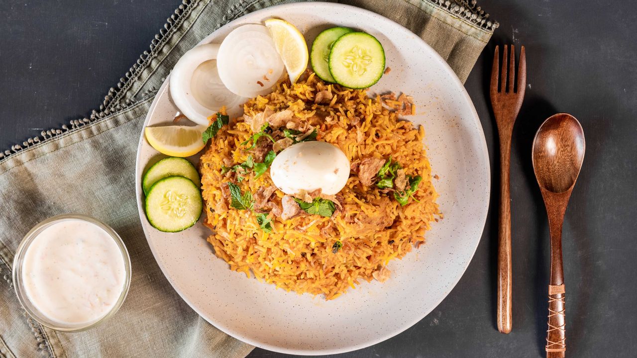 Hyderabad Chicken Dum Biryani