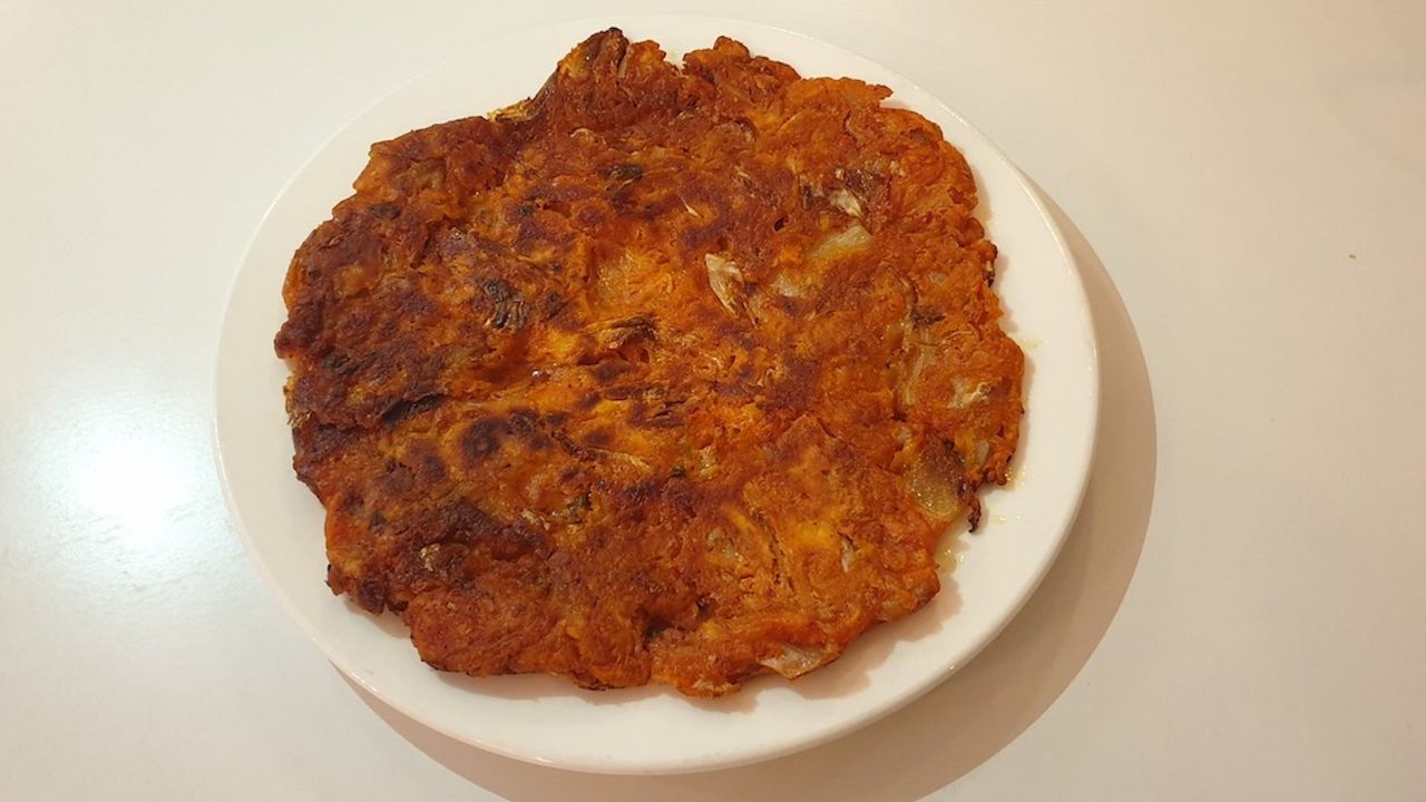 Calamari Kimchi Pancake