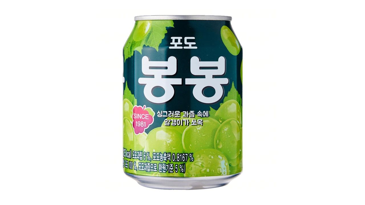 Bong Bong (Korean grape juice)