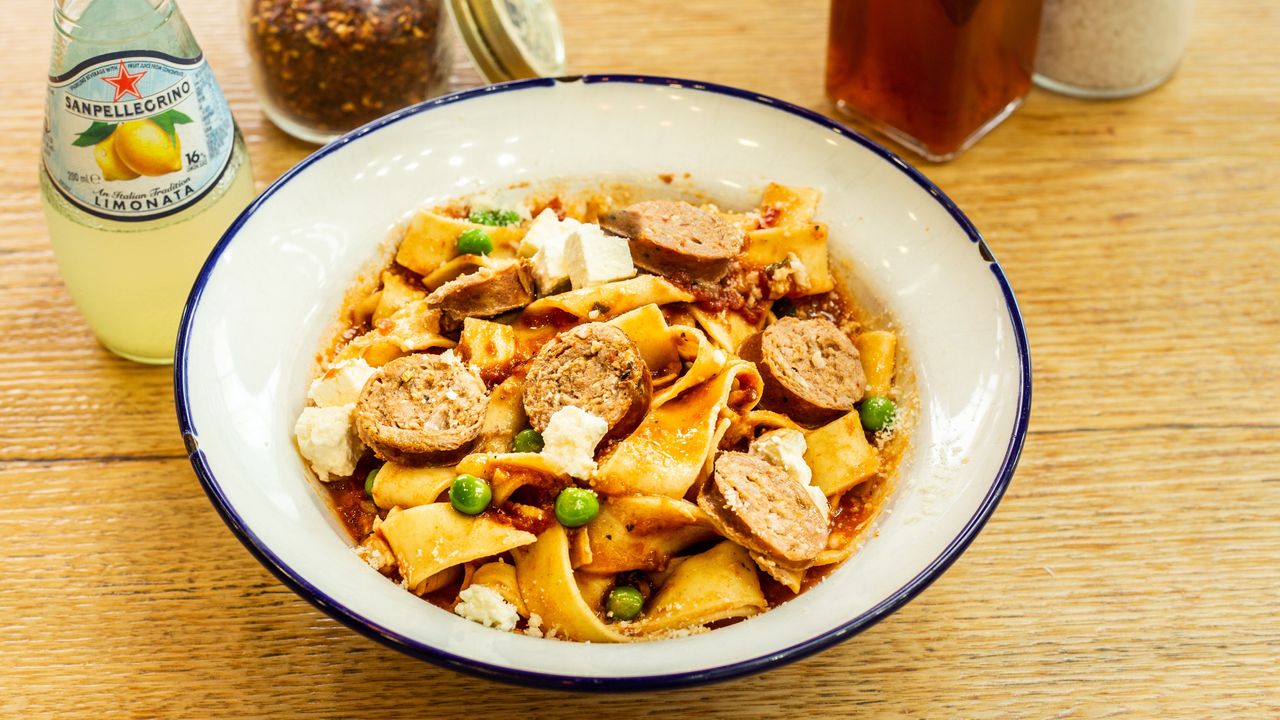 Spicy Italian Sausage & Feta